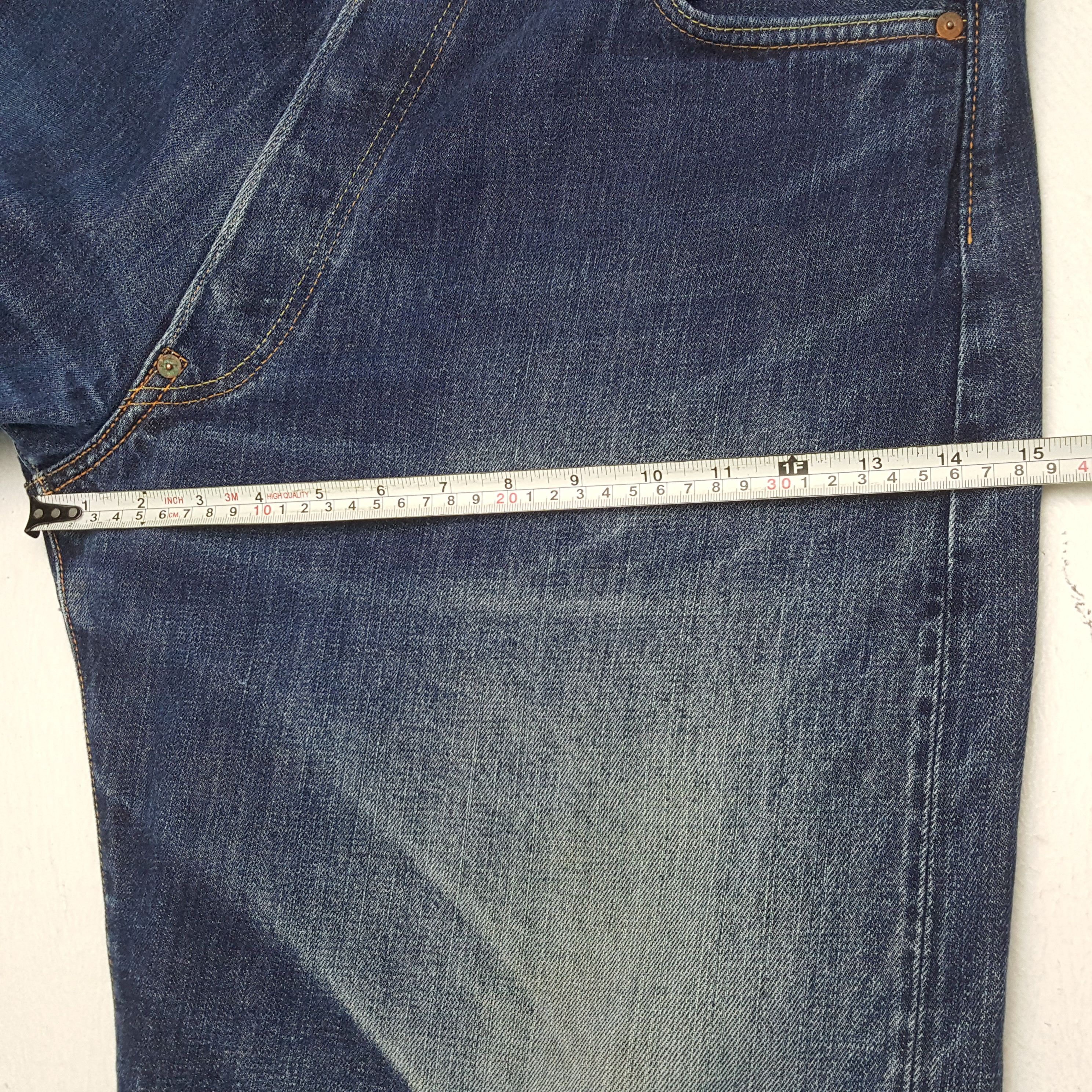 Evisu × Japanese Brand × Vintage Vintage EVISU Japanese Brand Daicock Custom Style Jeans Size US 35 - 9 Thumbnail