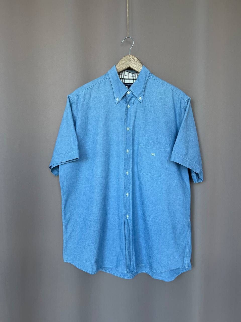 Burberry Burberry London Denim Button Shirt Mens Size 41 or L Size US L / EU 52-54 / 3 - 1 Thumbnail