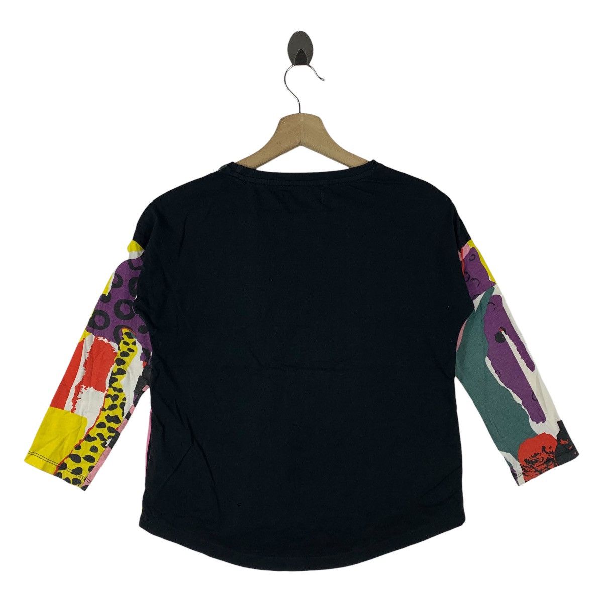Desigual × Japanese Brand DESIGUAL full printed art japanesebrand long sleeve tee Size S / US 4 / IT 40 - 4 Thumbnail
