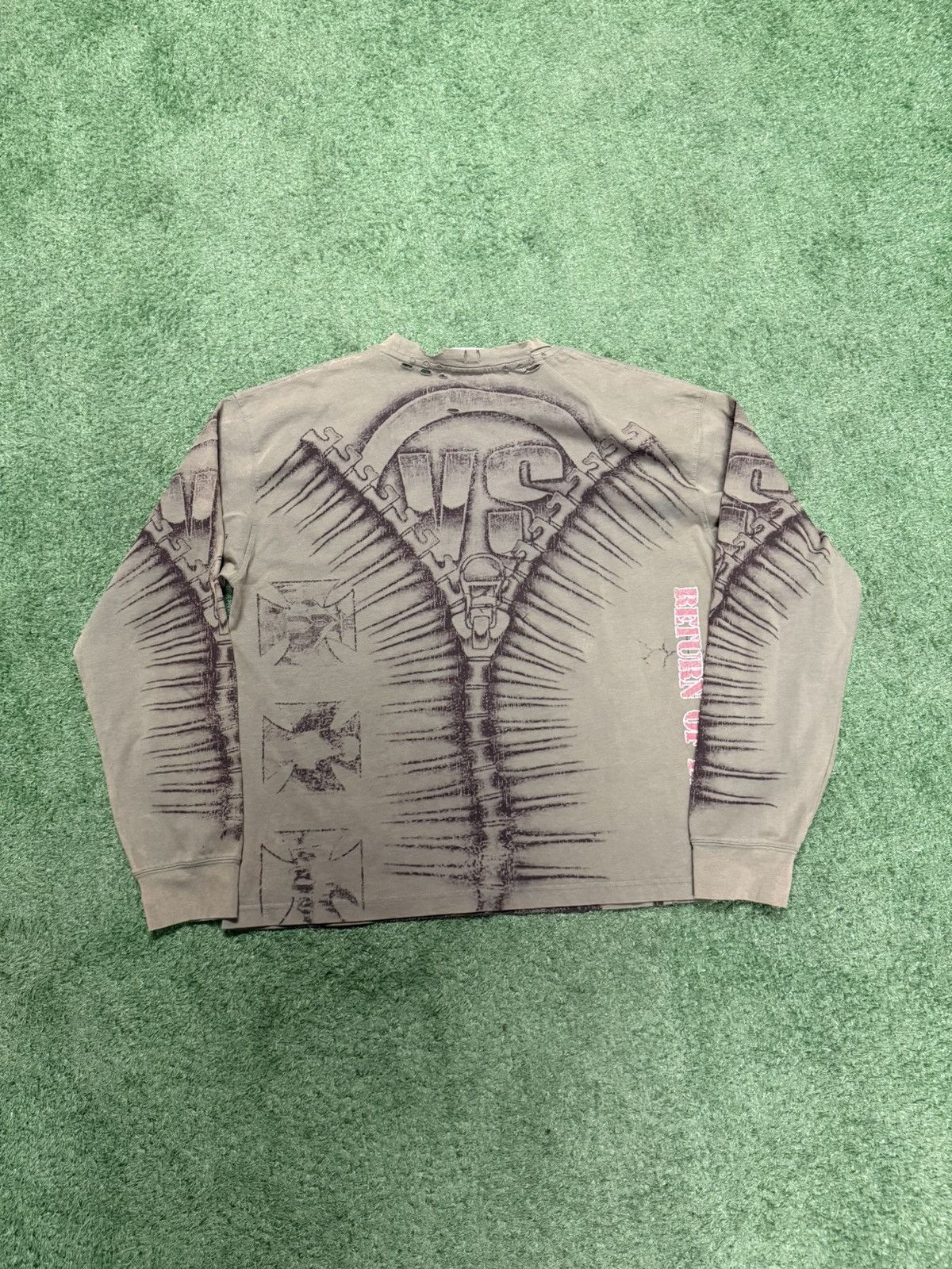 Vale Vale aop graphic longsleeve Size US L / EU 52-54 / 3 - 3 Thumbnail