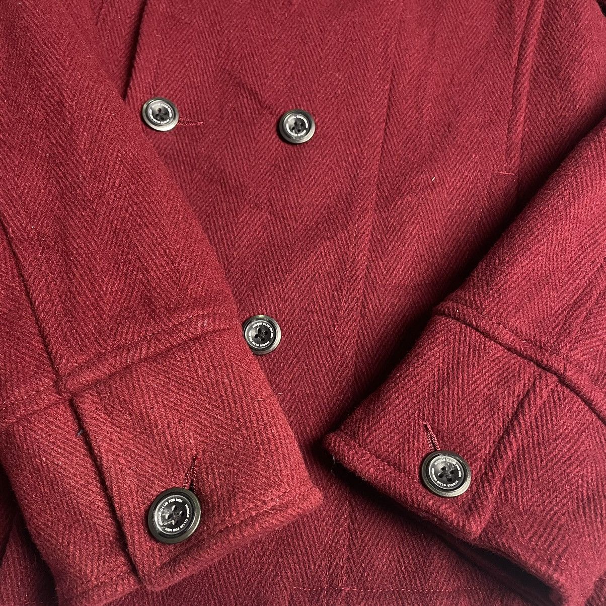 If Six Was Nine × Le Grande Bleu (L.G.B.) × Nicole Club 🇯🇵 NICOLE CLUB FOR MEN DOUBLE BREASTED WOOL JACKET Size US M / EU 48-50 / 2 - 12 Thumbnail