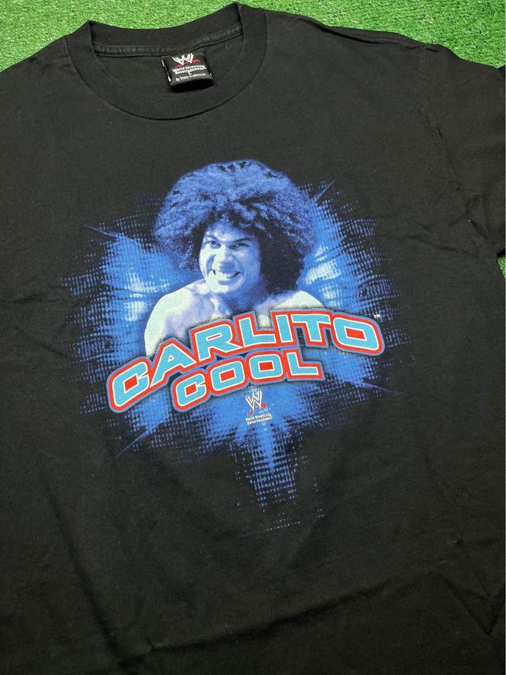 WWE 2002 WWE Carlito T-shirt Size L Size US L / EU 52-54 / 3 - 4 Thumbnail