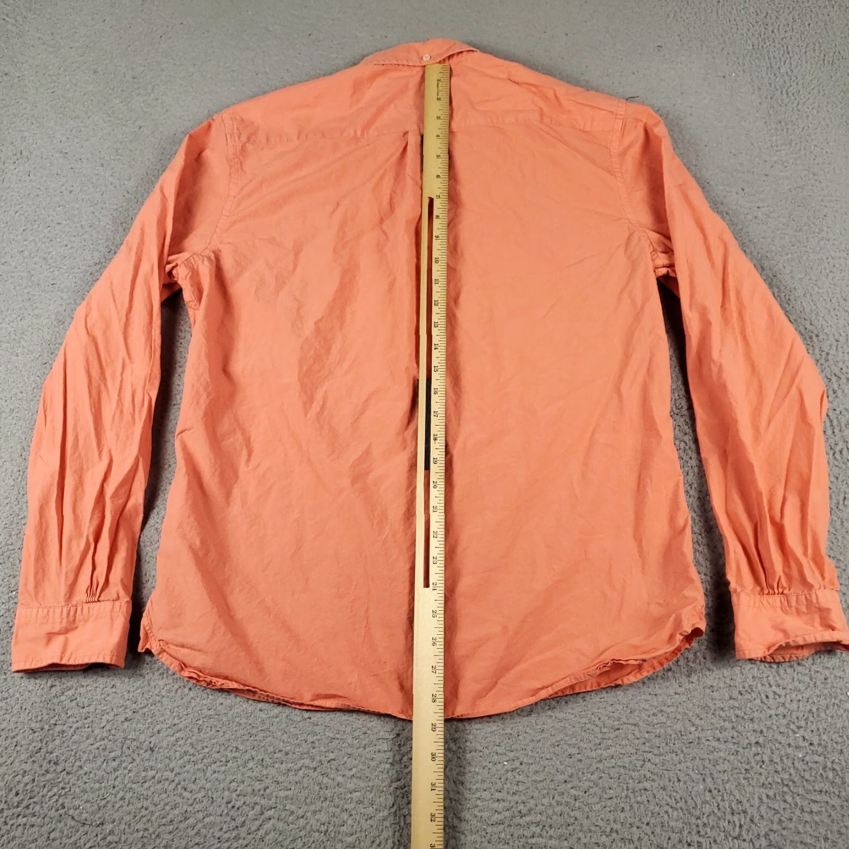 Brooks Brothers Brooks Brothers Button-Up Shirt Mens Large Orange Long Sleeve Casual Classic Size US L / EU 52-54 / 3 - 4 Thumbnail