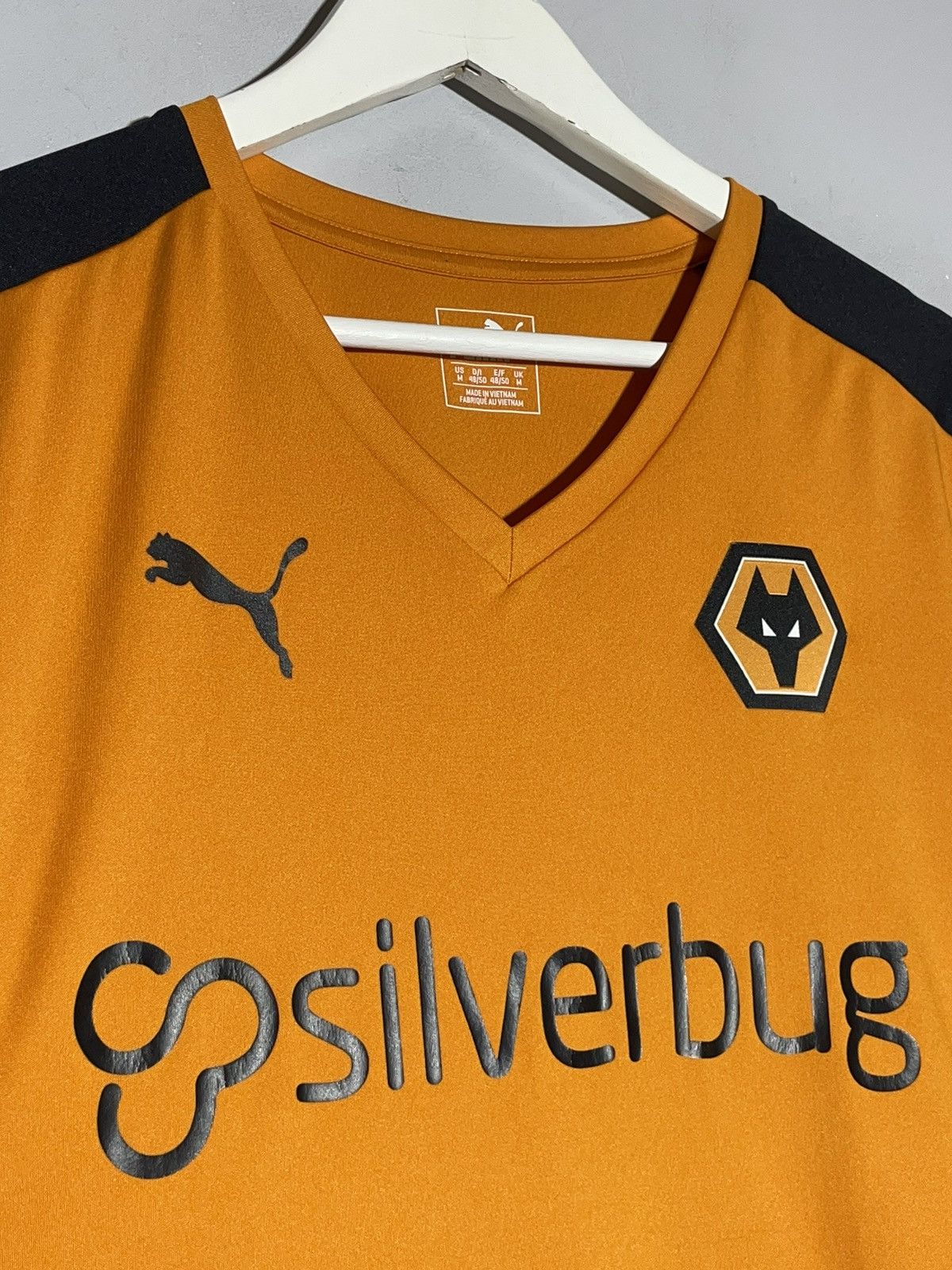 Puma Wolverhampton Puma 2015/16 Home Y2k Football Shirt Size US M / EU 48-50 / 2 - 3 Thumbnail