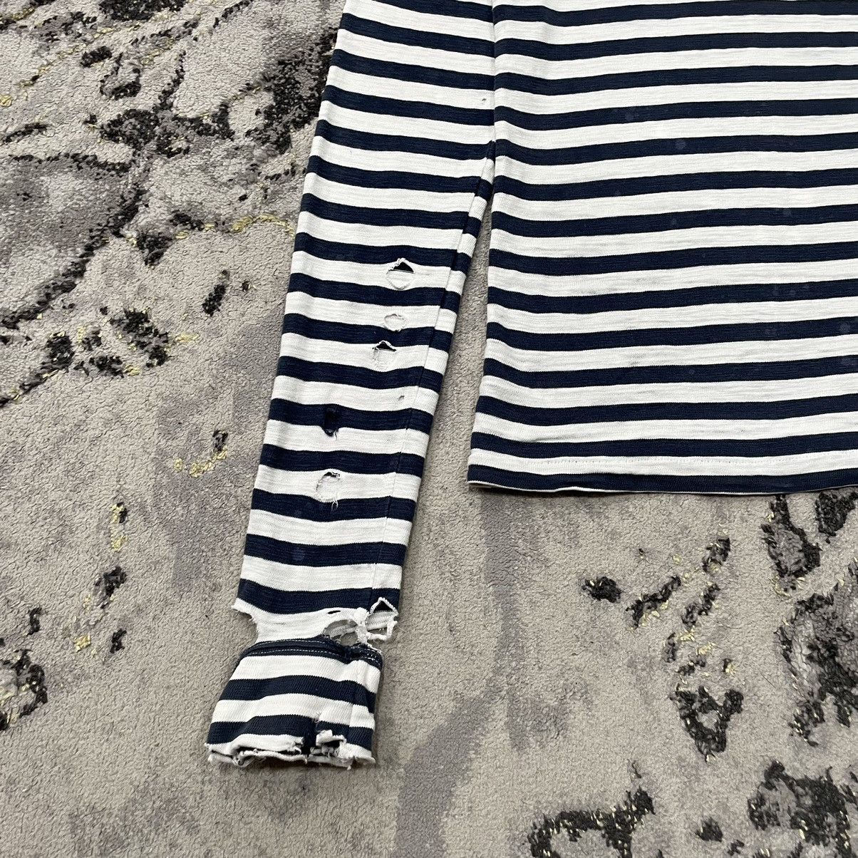 Balmain AW10 by Christophe Decarnin thrashed long sleeve