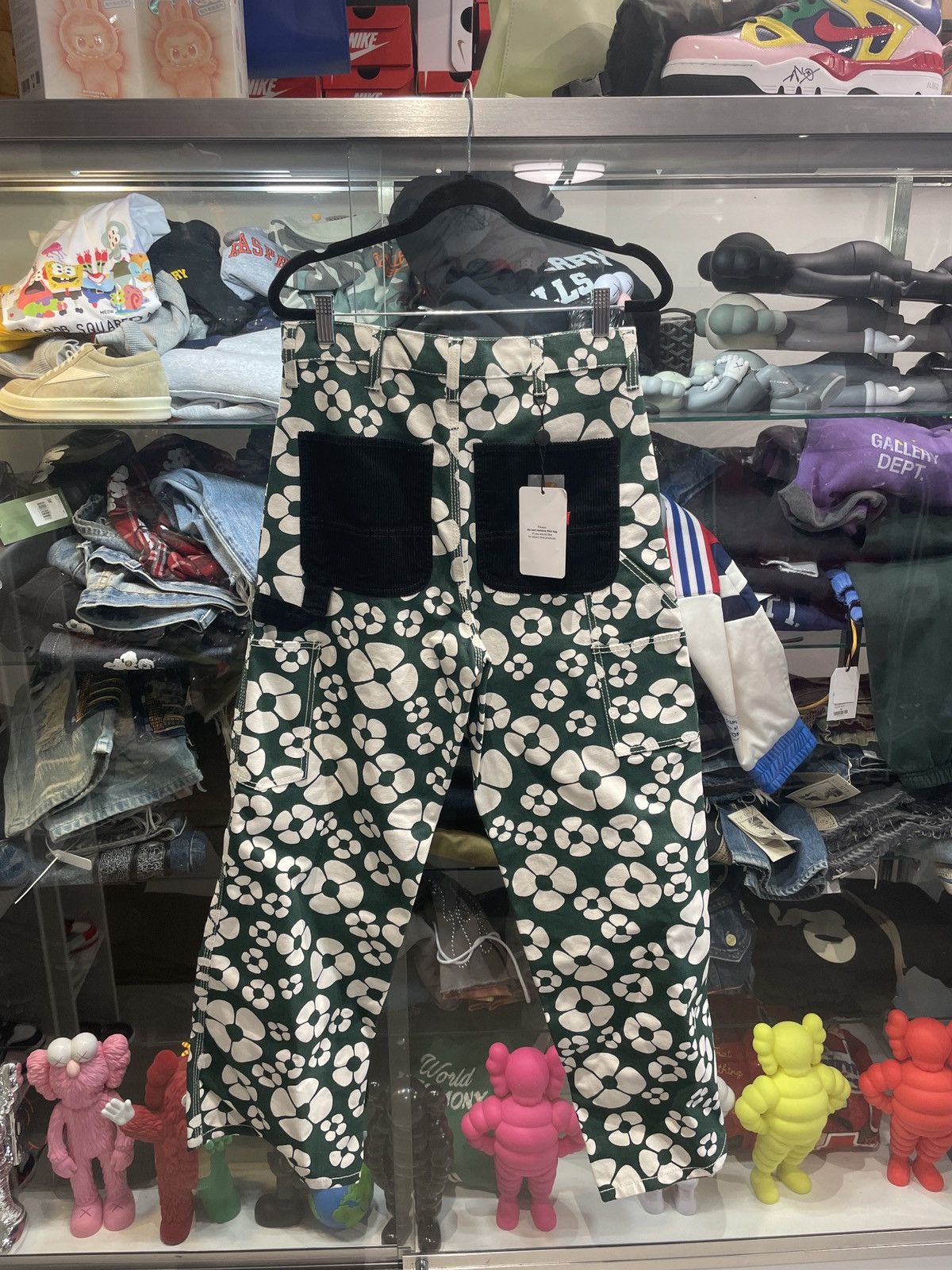 Carhartt Wip × Marni Marni Carhartt Green Flower Trouser Pants Size US 30 / EU 46 - 2 Thumbnail
