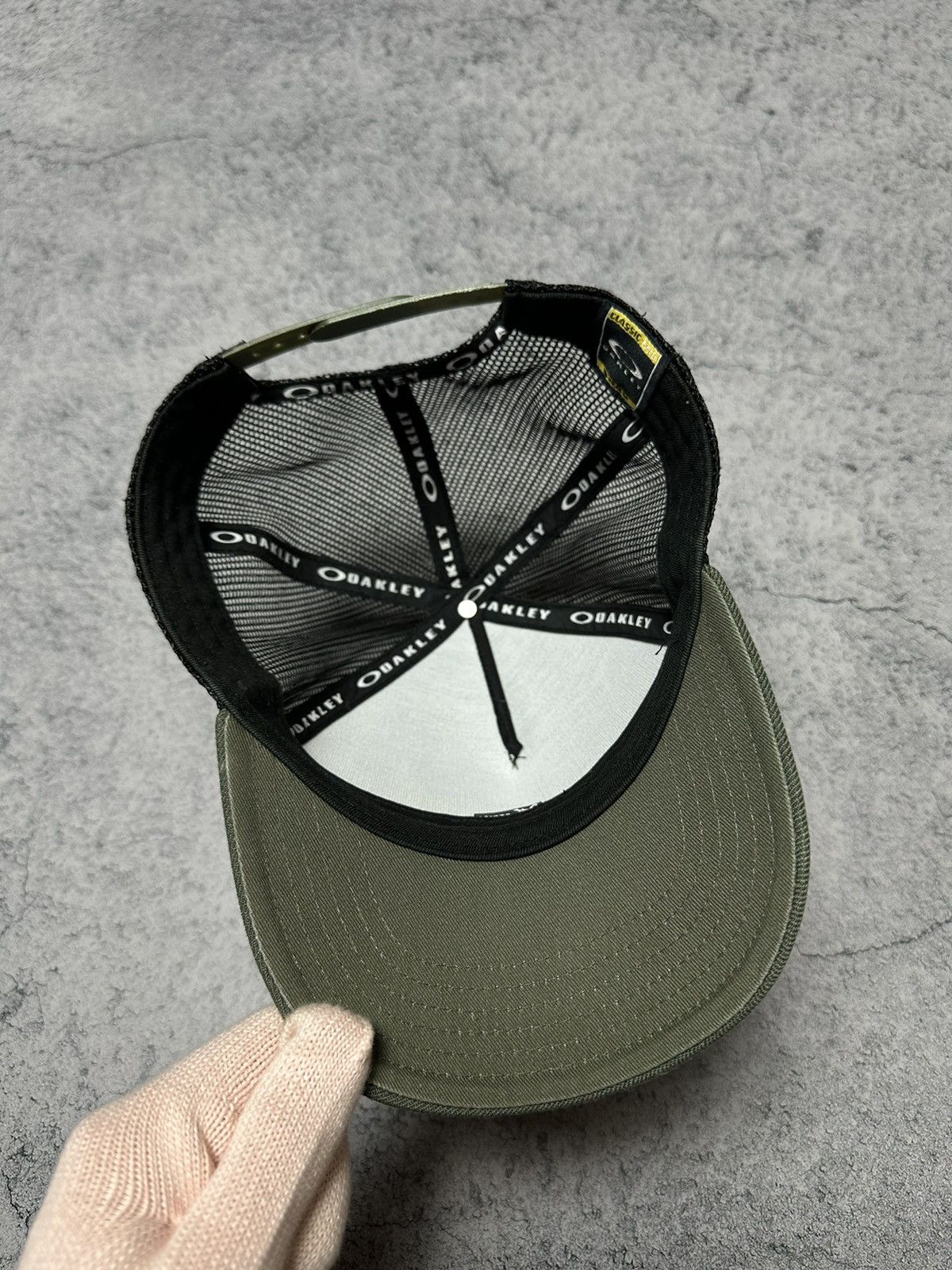 Vintage Oakley Classic Mid Snap Cap Hat Size ONE SIZE - 10 Thumbnail