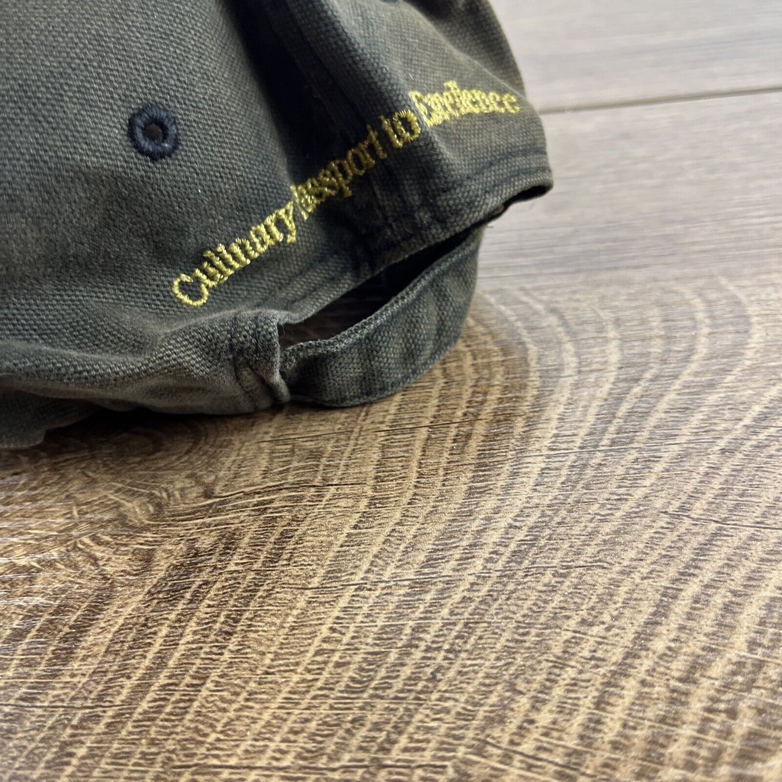 Other Culinary Passport Hat Gray Hat Adjustable Gray Adult Size Ha Size ONE SIZE - 10 Thumbnail
