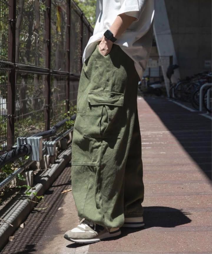 Japanese Brand kutir ultra wide leg baloon pants Size US 33 - 3 Thumbnail