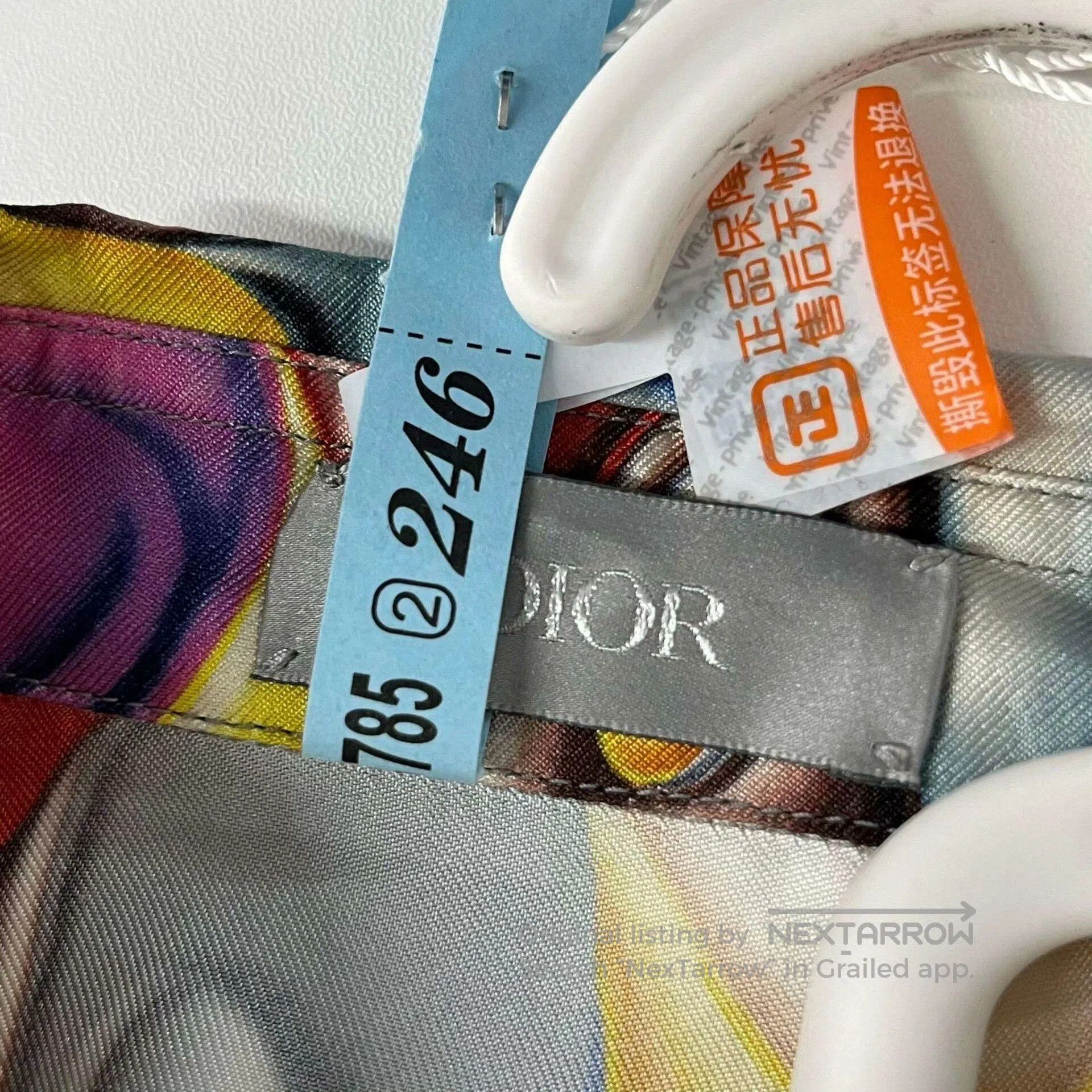 Dior Dior Colorful Silk Shirt. Size US M / EU 48-50 / 2 - 4 Thumbnail