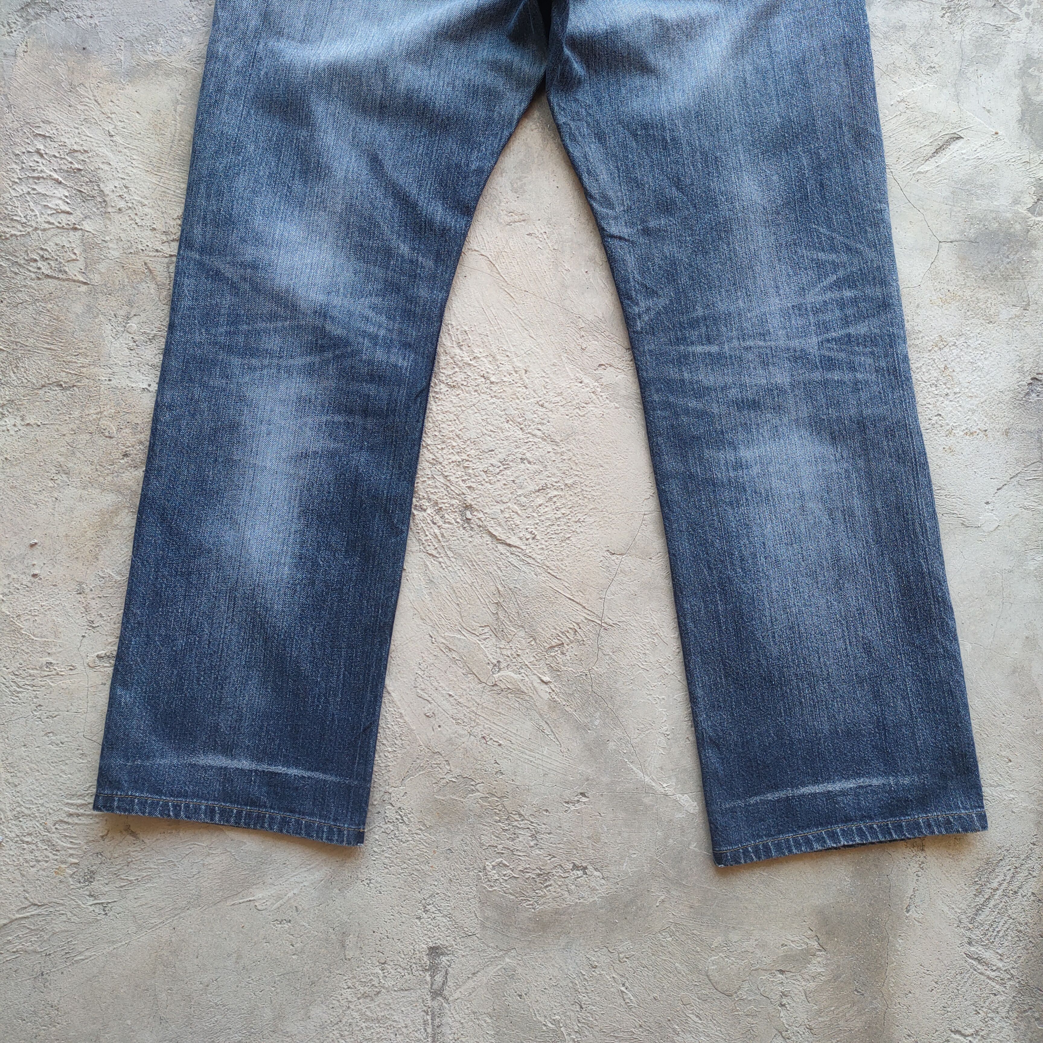 Japanese Brand W34 VINTAGE JAPANESE MUJI DISTRESSED FADED JEANS PANTS Size US 34 / EU 50 - 10 Thumbnail
