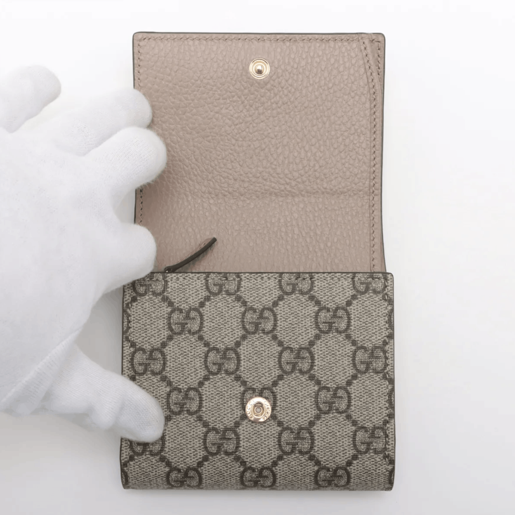 Gucci Gucci GG Marmont Wallet Beige Size ONE SIZE - 4 Thumbnail