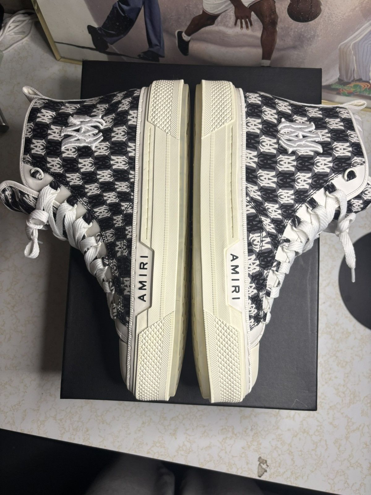 Amiri Amiri Court High Size US 13 / EU 46 - 4 Thumbnail