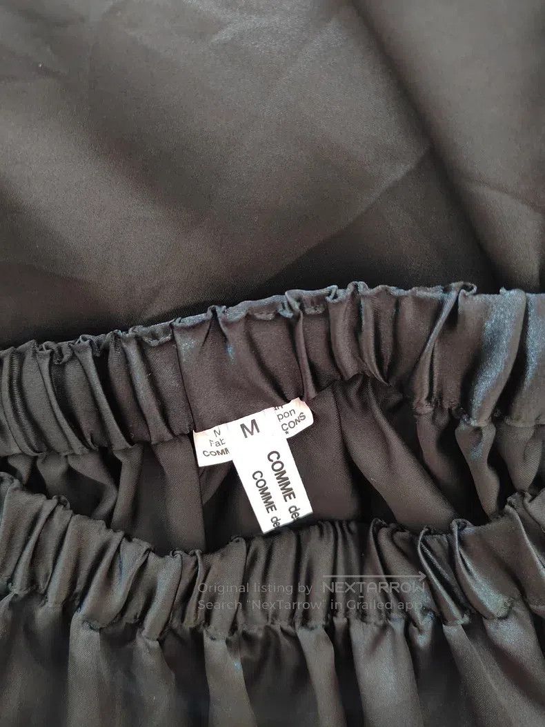 Comme des Garcons Comme Des Garcons size M Three-dimensional decorative skir Size 23" - 7 Thumbnail