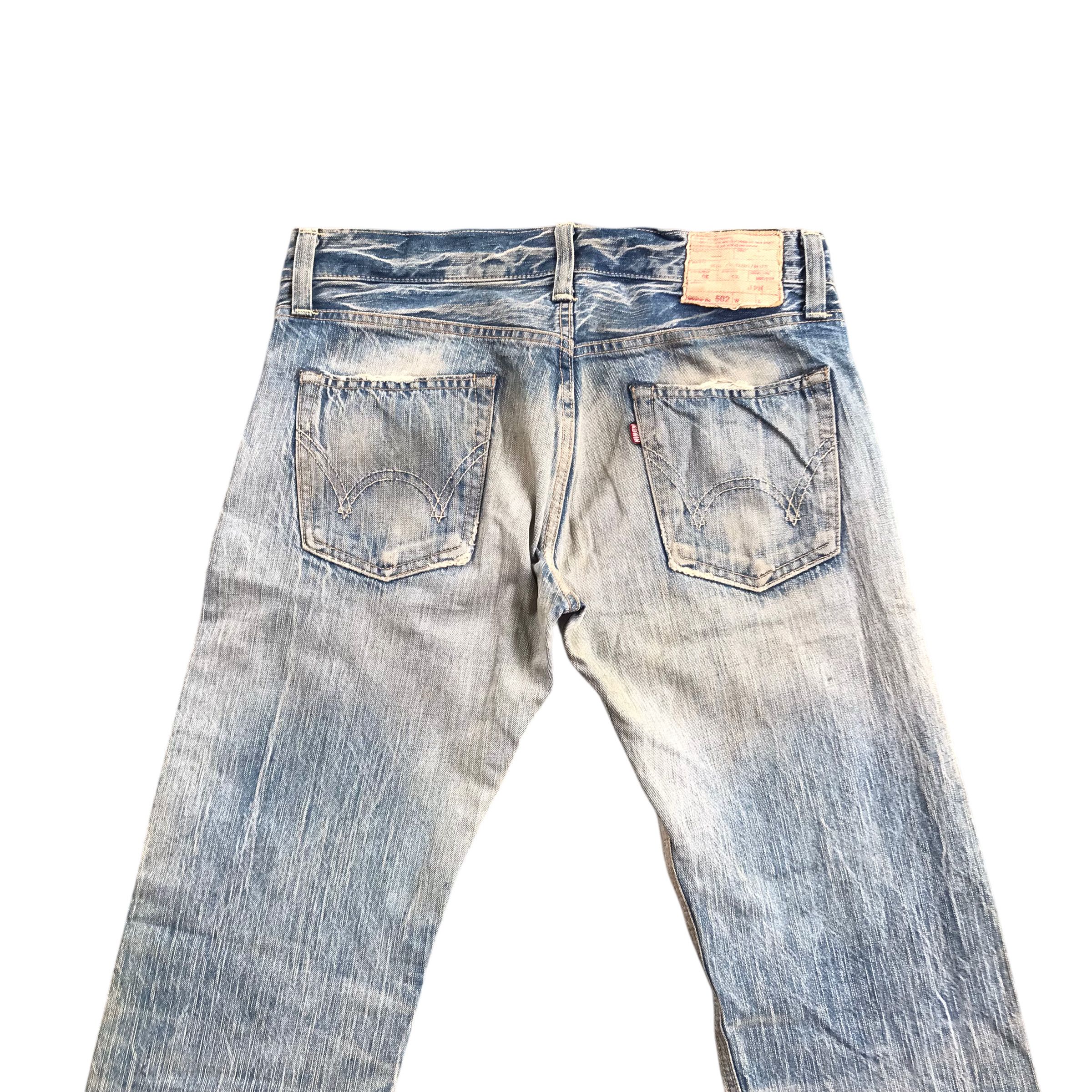 Edwin Vintage Edwin 502 Distressed Denim Acid Wash-Size 33 Size US 30 / EU 46 - 6 Thumbnail