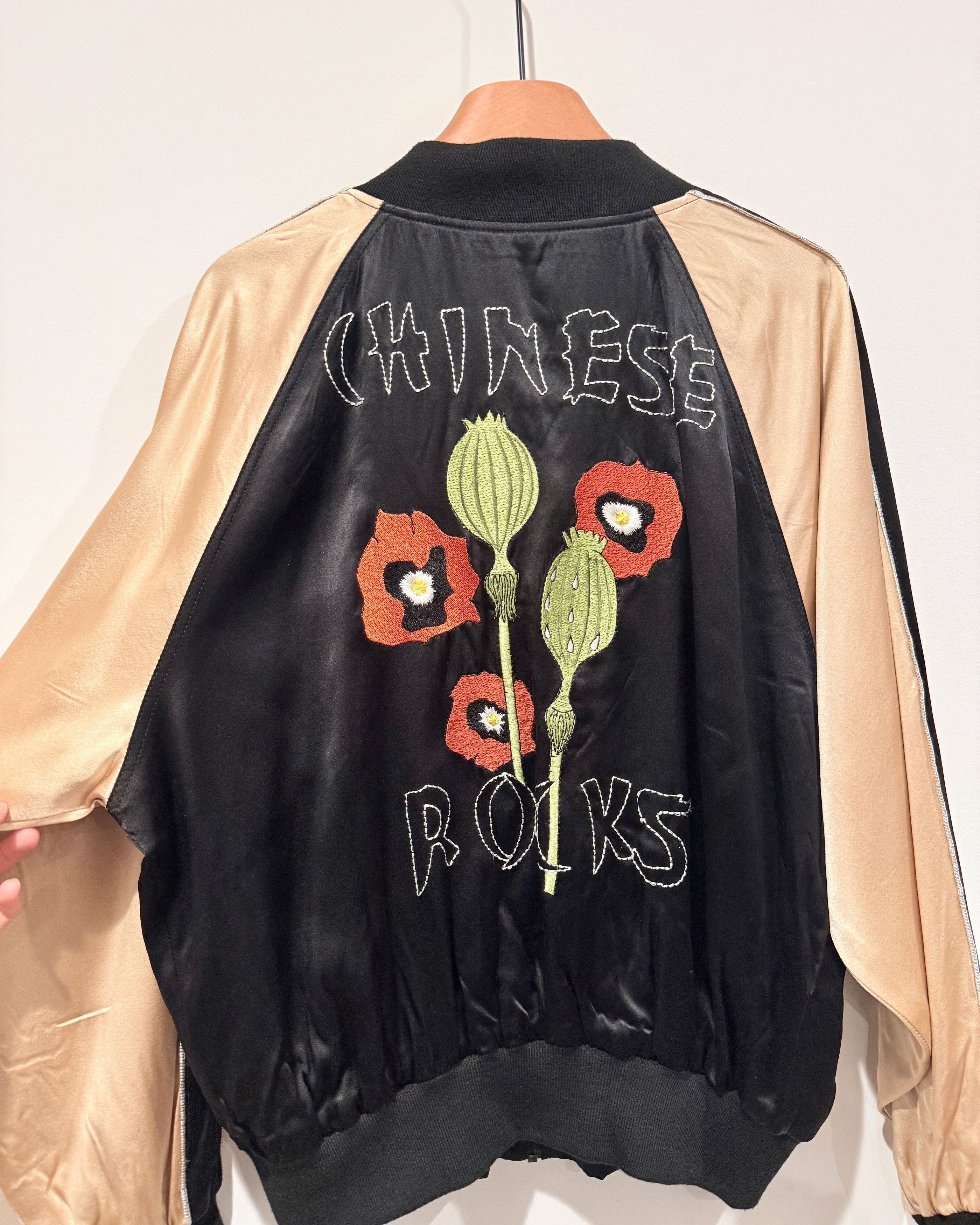 Enfants Riches Deprimes Enfants Riches Deprimes Chinese Rocks Silk Bomber Jacket Size US M / EU 48-50 / 2 - 5 Thumbnail