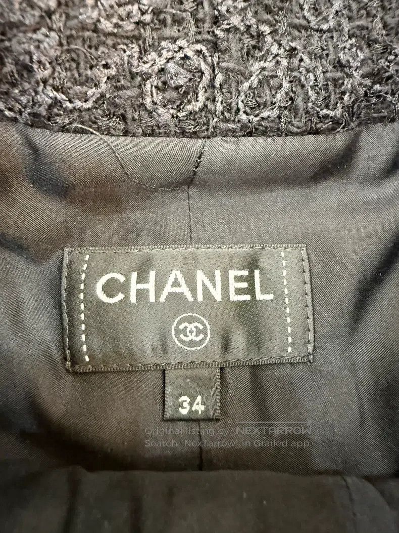 Chanel Chanel 23b full-print embroidered logo black shorts Size 42" / US 20 - 5 Thumbnail