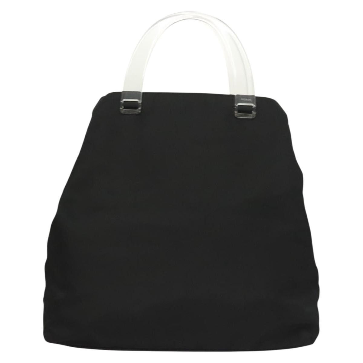Prada PRADA Hand Bag Nylon Black Silver Size ONE SIZE - 2 Thumbnail
