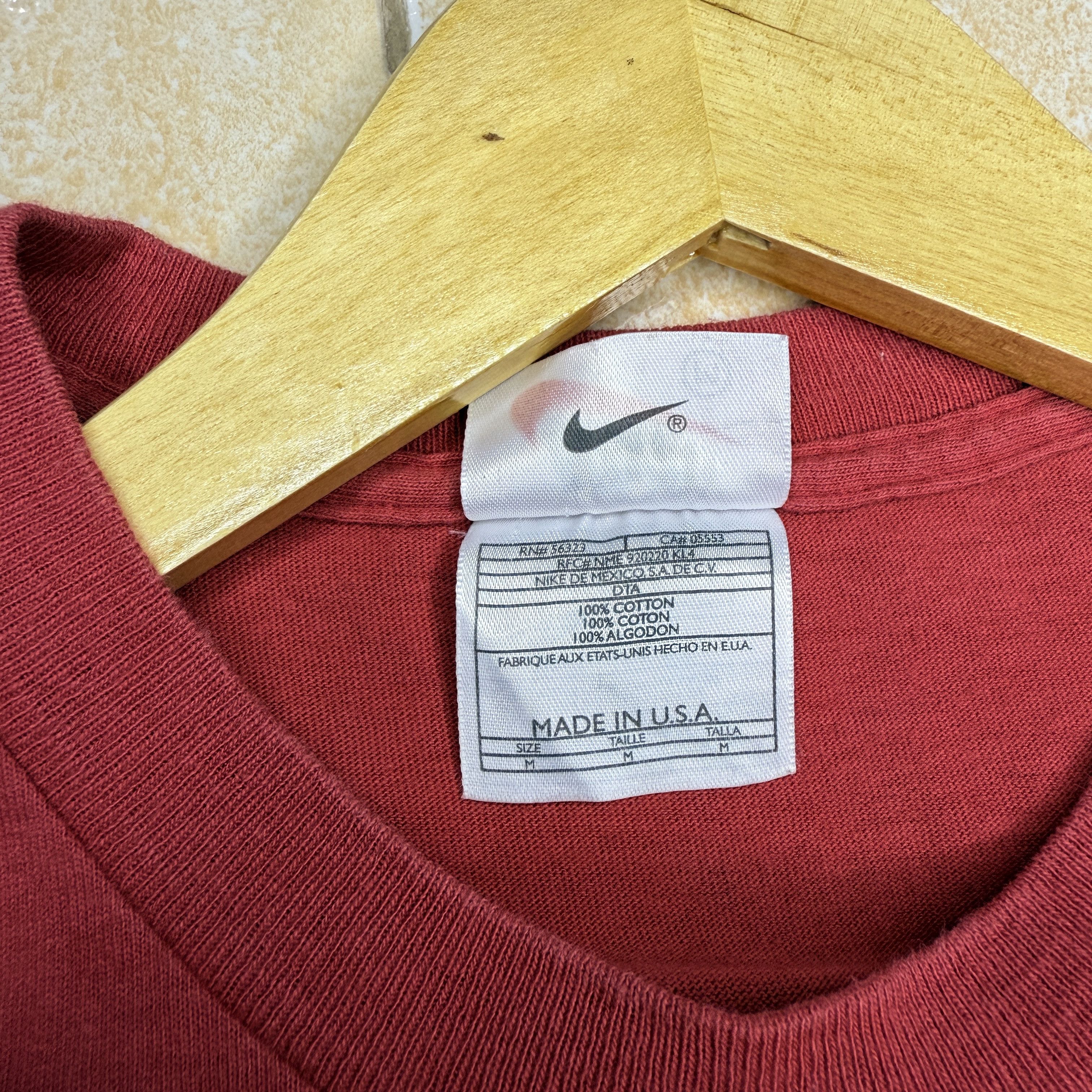 Nike Vintage Nike Court tennis 1990 t-shirt Size US M / EU 48-50 / 2 - 4 Thumbnail