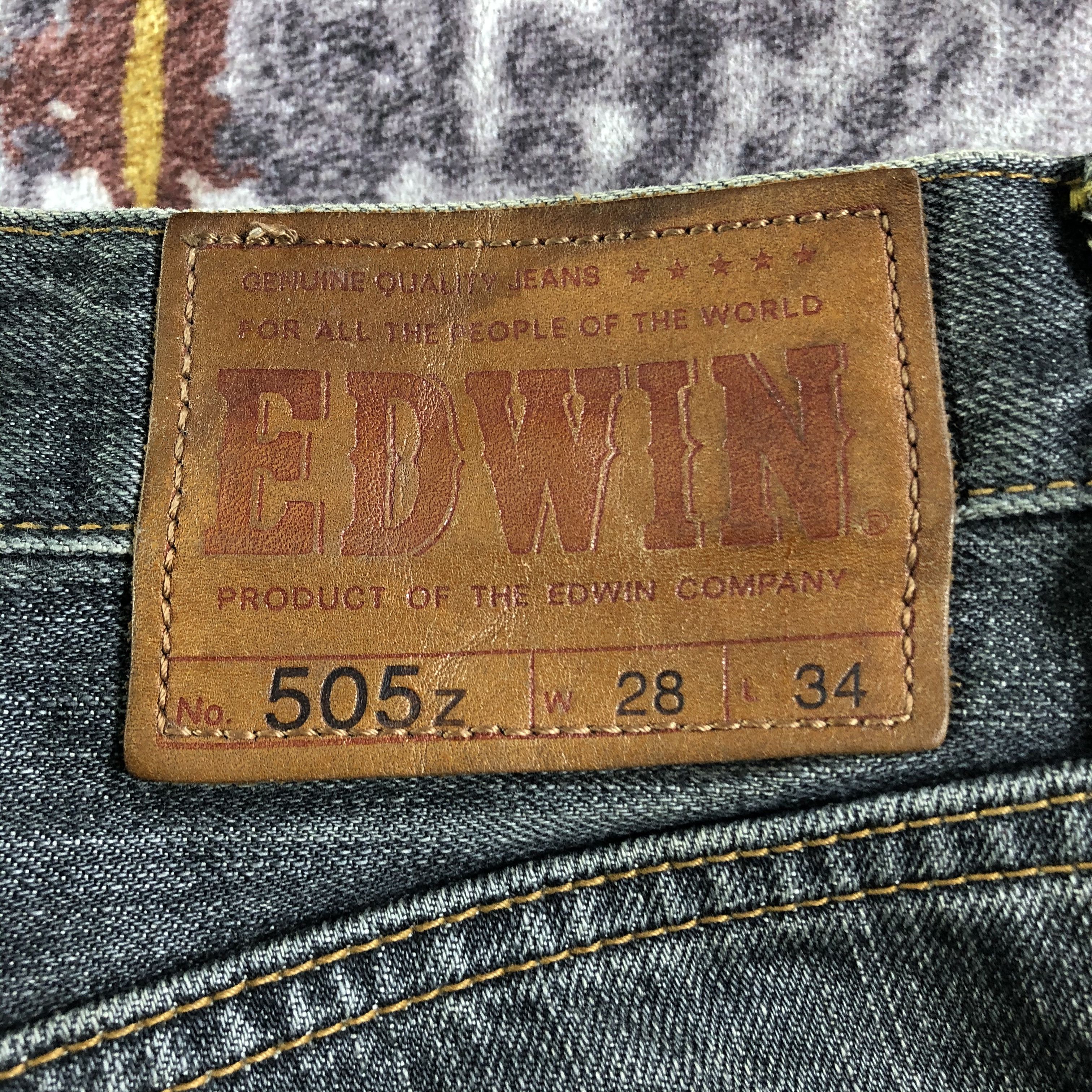 Edwin Vintage Edwin 505 Selvedge Jeans-JM3629 Size US 31 - 6 Thumbnail
