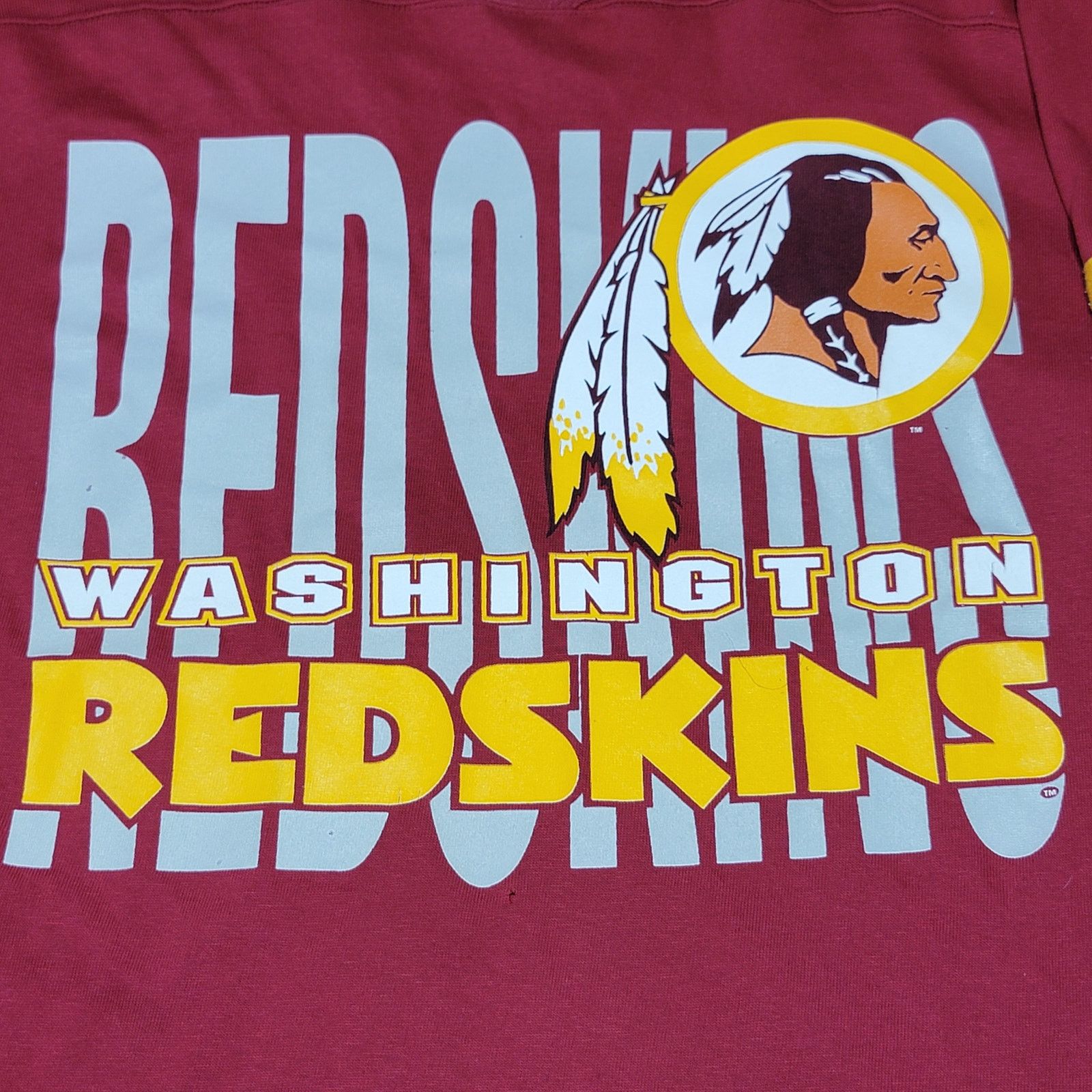 Other Set of 2 VTG Football Washington Redskins Jerseys - L / XL Size US L / EU 52-54 / 3 - 3 Thumbnail