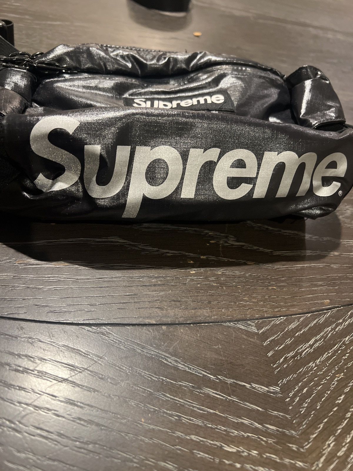 Supreme Supreme black waist bag SS17 never used! Size ONE SIZE - 2 Thumbnail