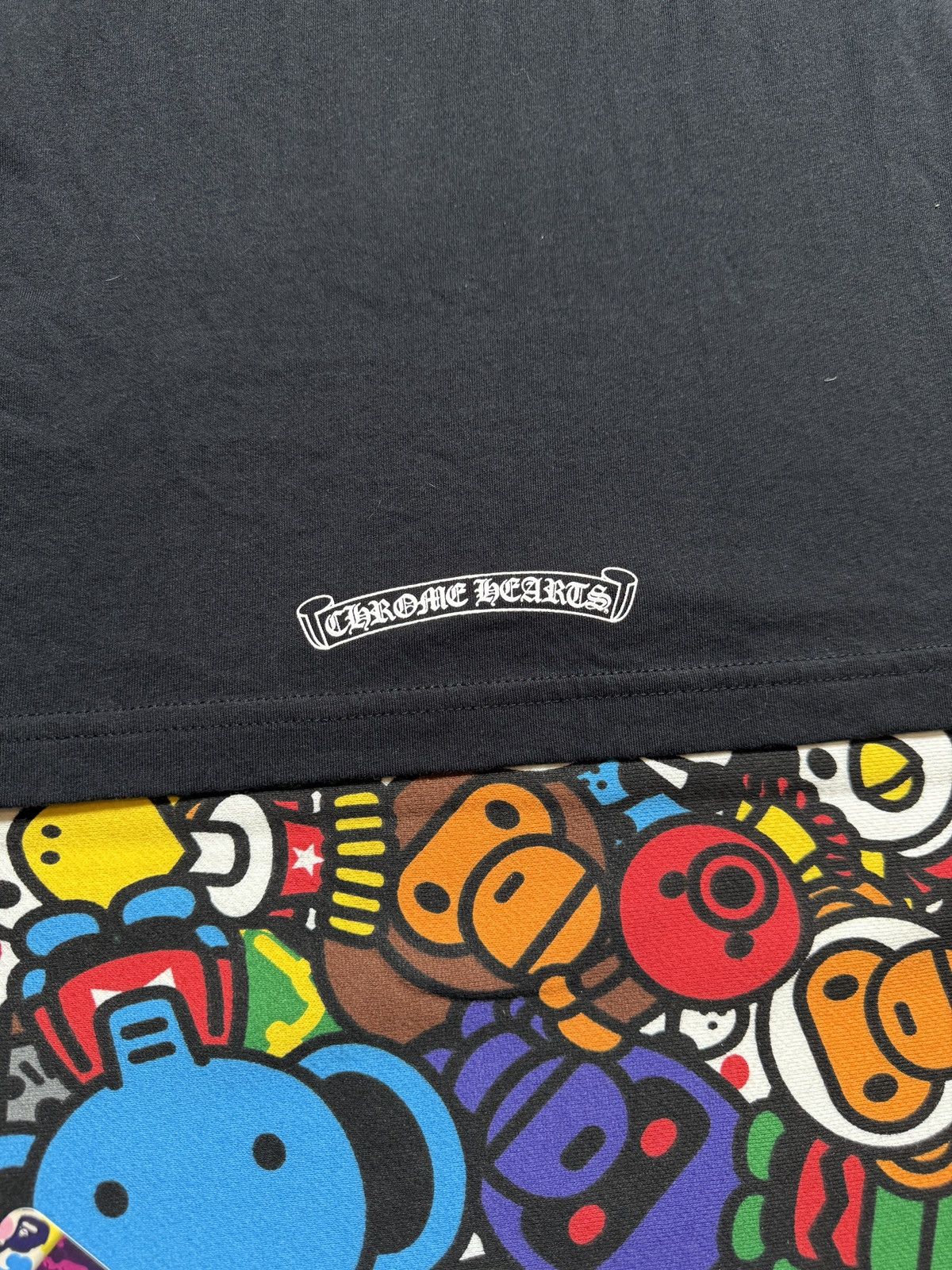 Chrome Hearts Chrome Hearts Black Charge Up Long Sleeve Tee Size US M / EU 48-50 / 2 - 13 Thumbnail