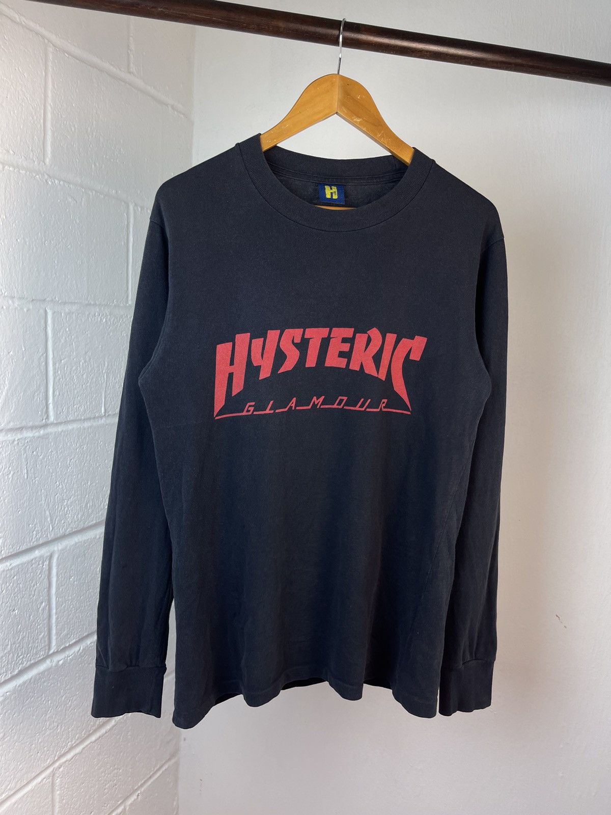 Hysteric Glamour 90s Hysteric Glamour Trasher Logo Long Sleeve Size US M / EU 48-50 / 2 - 4 Thumbnail