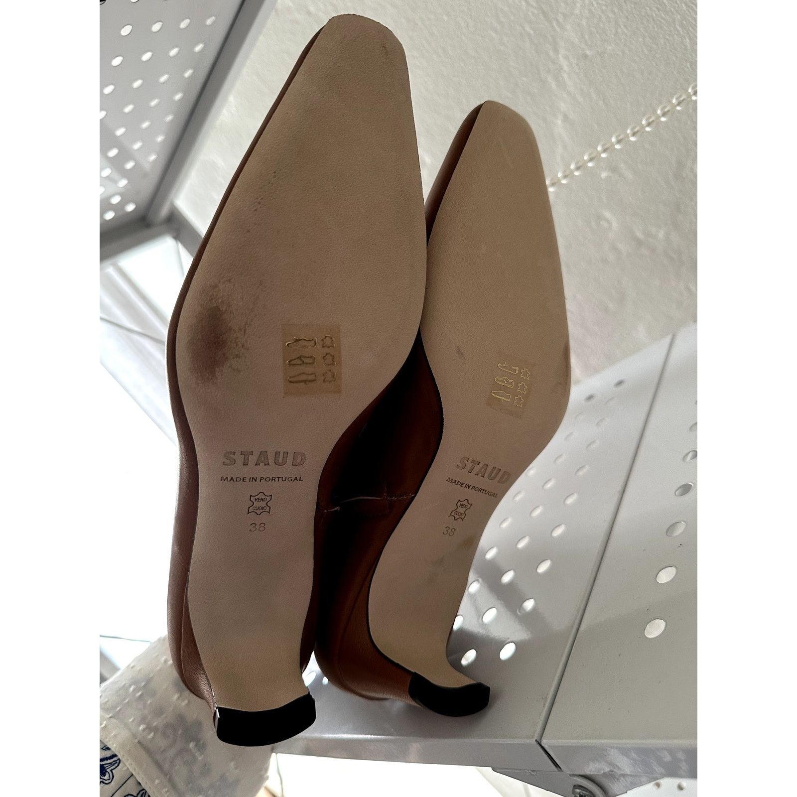 Staud STAUD Wally Ankle boots in brown leather (Size: 38) Size US 8 / IT 38 - 5 Thumbnail
