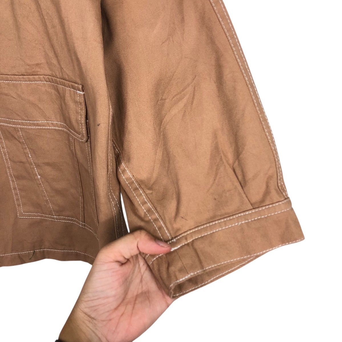 Japanese Brand 📌Vintage Duck Canvas Chore Work Jacket Japan Size US M / EU 48-50 / 2 - 16 Thumbnail