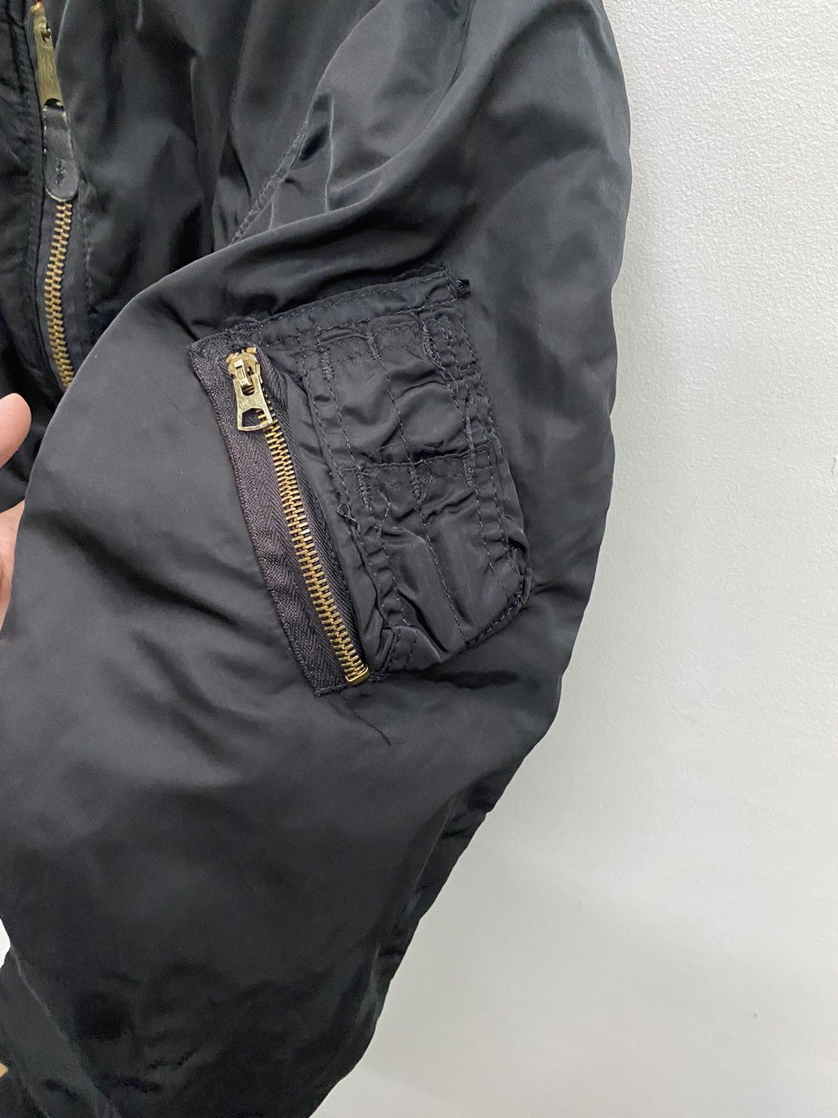 Alpha Industries 80s Alpha Industries Reversible Bombers Flying Jacket Size US L / EU 52-54 / 3 - 6 Thumbnail