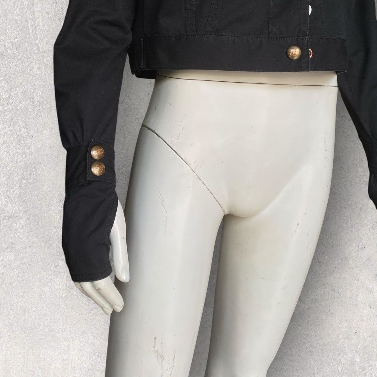 Jean Paul Gaultier JPG Cropped Jacket Size M / US 6-8 / IT 42-44 - 2 Thumbnail