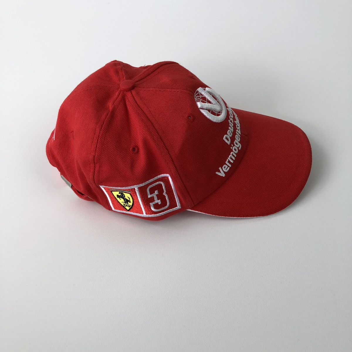 Ferrari × Formula 1 × Vintage Ferrari Michael Schumacher 2000 Formula 1 Team Vintage Cap Size ONE SIZE - 5 Thumbnail