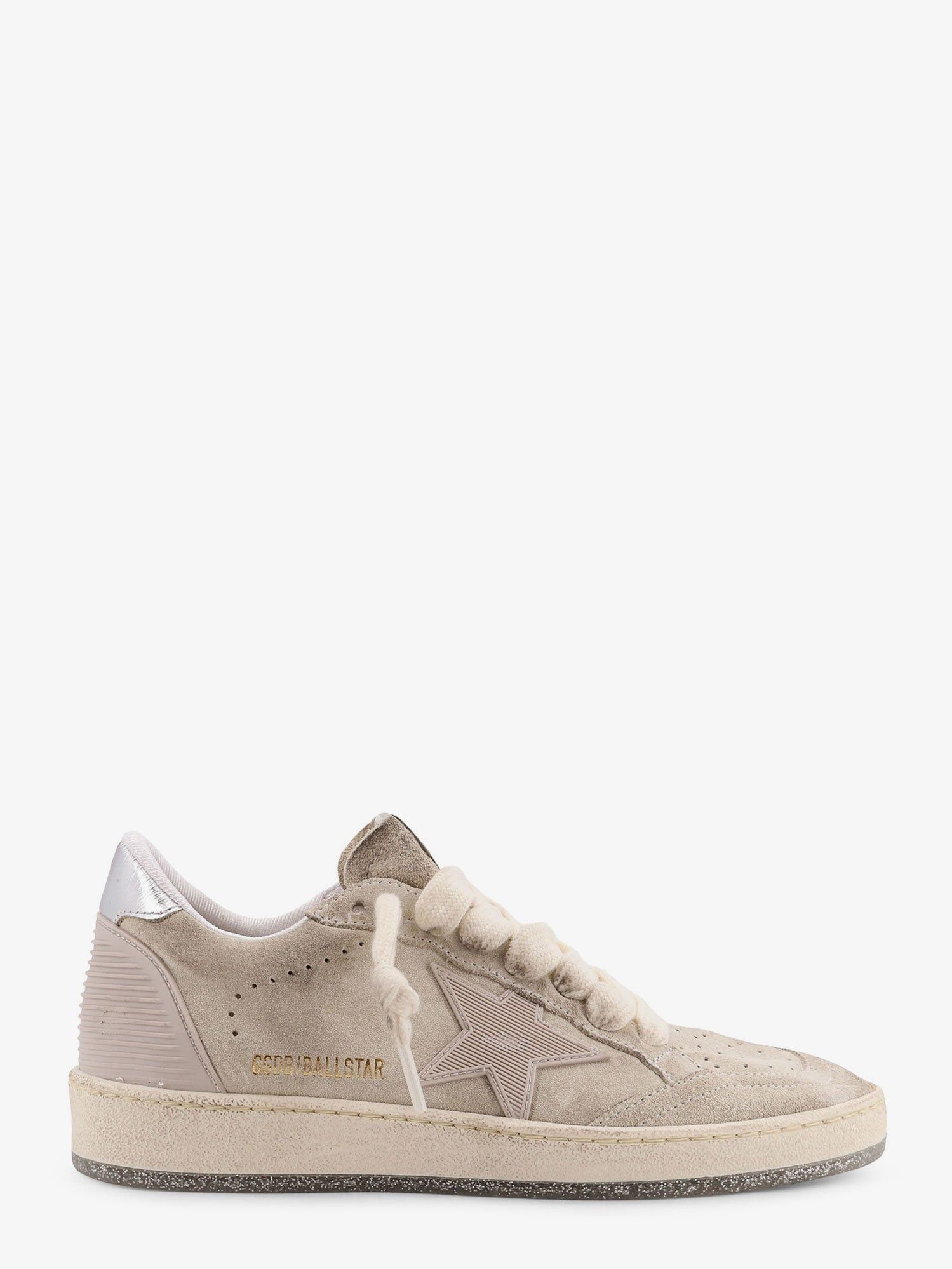 Golden Goose Deluxe Brand Ballstar suede sneakers with logo patch on the side IT 36 Women - USA Tariffs Included