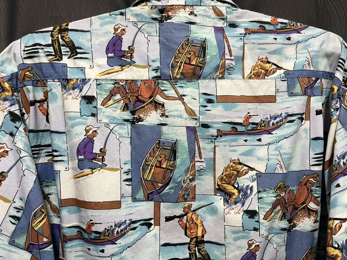 Vintage Vintage The Scotch House Full Print Outdoor Pattern Shirt Size US L / EU 52-54 / 3 - 5 Thumbnail