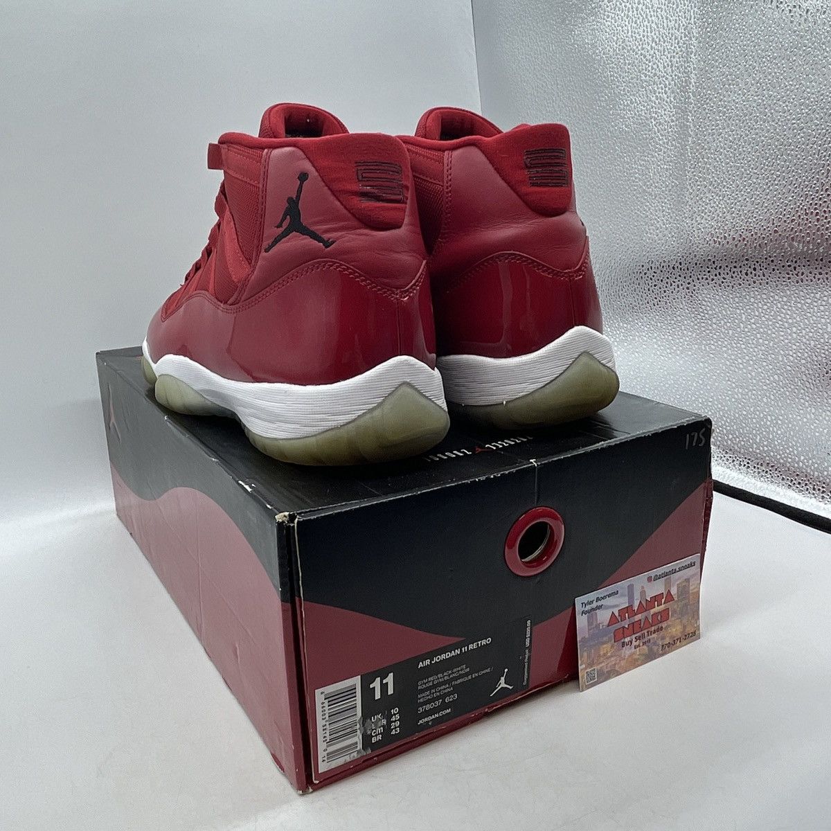 Jordan Brand Air jordan 11 win like 96 Size US 11 / EU 44 - 4 Thumbnail
