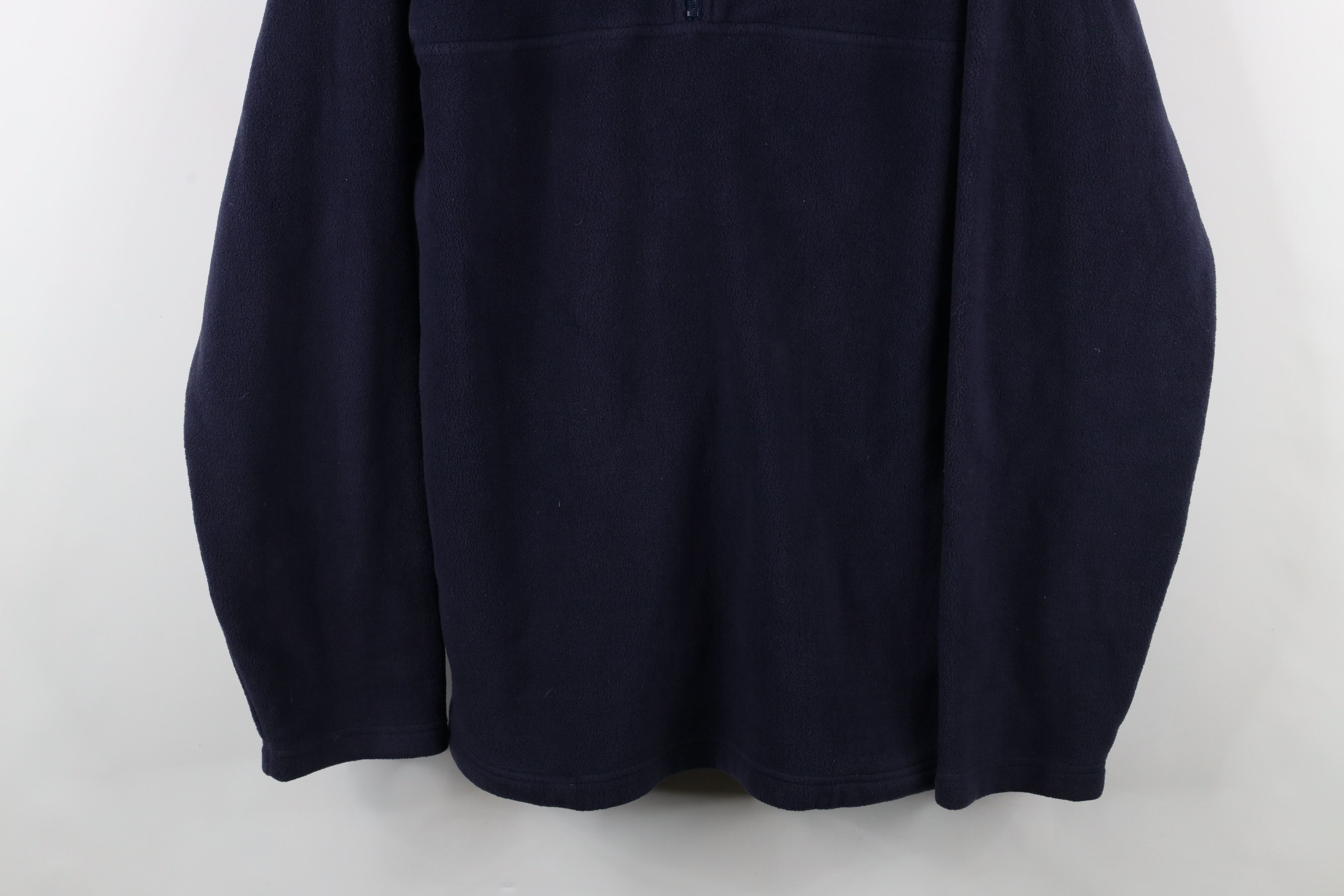 Vintage Vintage 90s Dame University Half Zip Fleece Pullover Sweater Size US XL / EU 56 / 4 - 3 Thumbnail