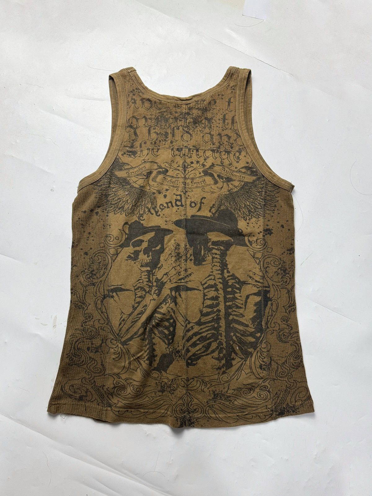 5351 POUR LES HOMMES Tanktop Skulls Japanese DailyNews Goa Lgb Styled Size US L / EU 52-54 / 3 - 4 Thumbnail