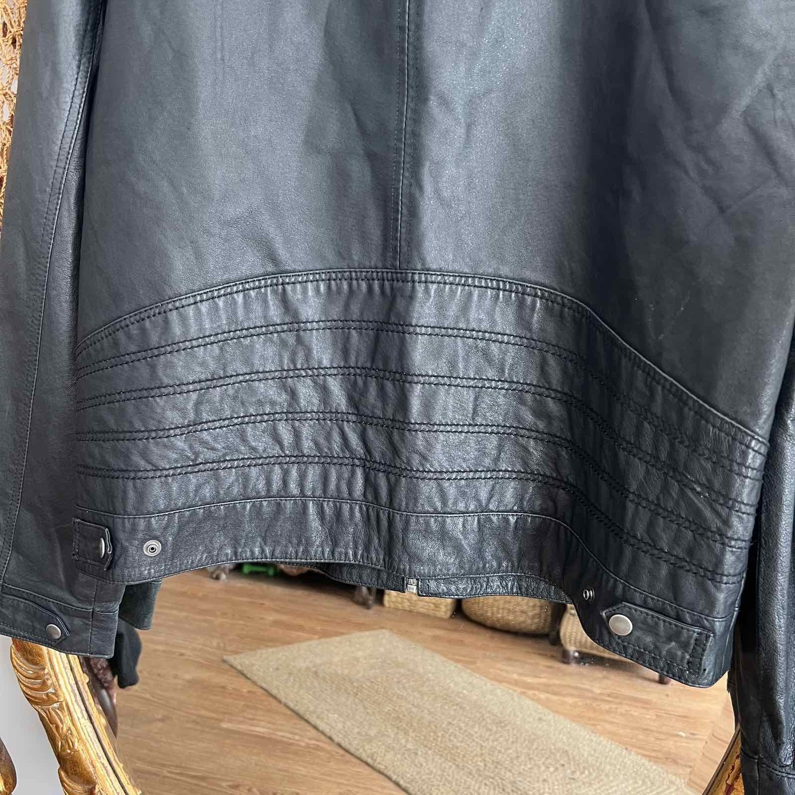 Puma Vintage Rare Puma Leather Jacket Motostyle Size US XL / EU 56 / 4 - 7 Thumbnail