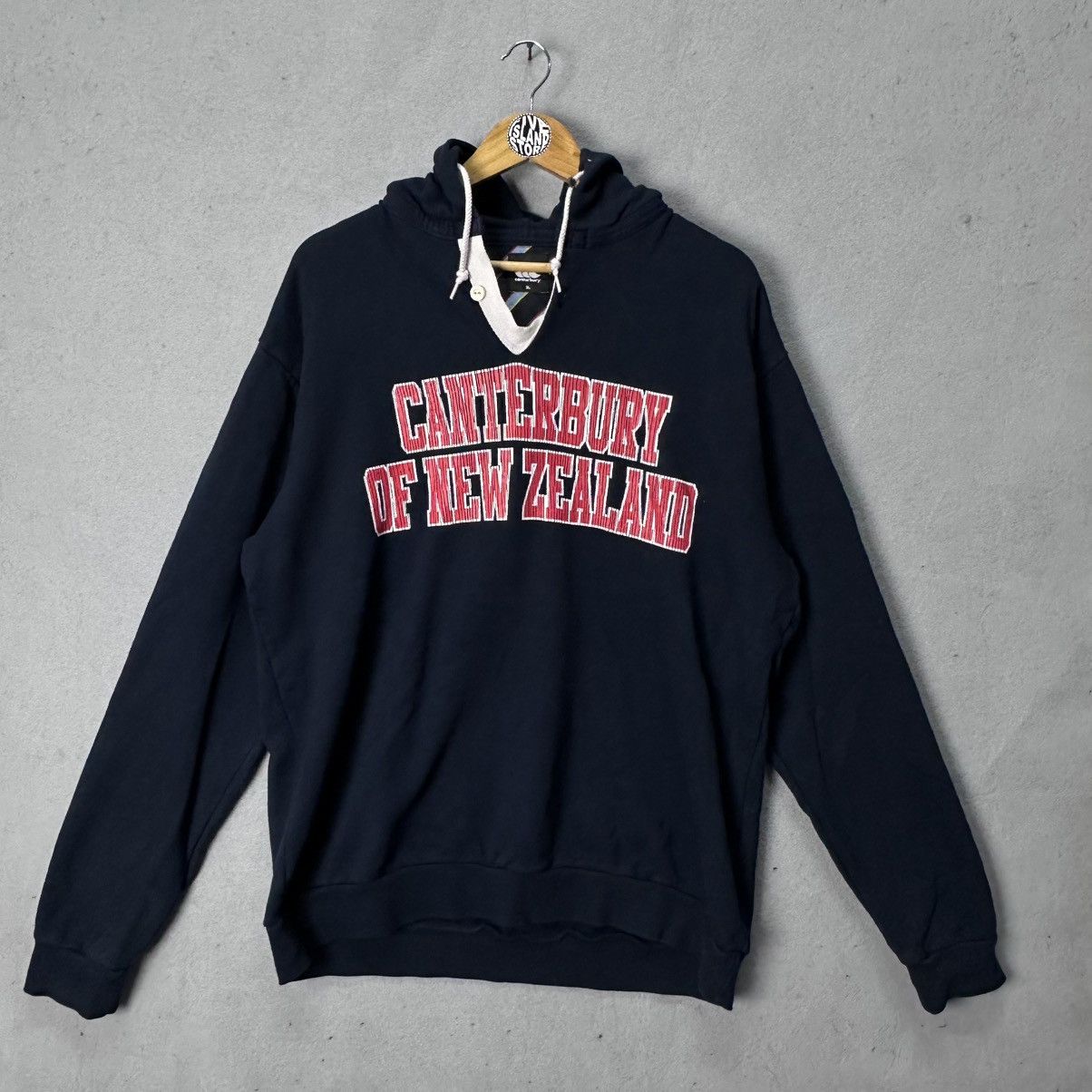 Canterbury of New Zealand Canterbury of New Zealand Hoodie Navy Y2K Era Japan Market Size US XL / EU 56 / 4 - 1 Thumbnail