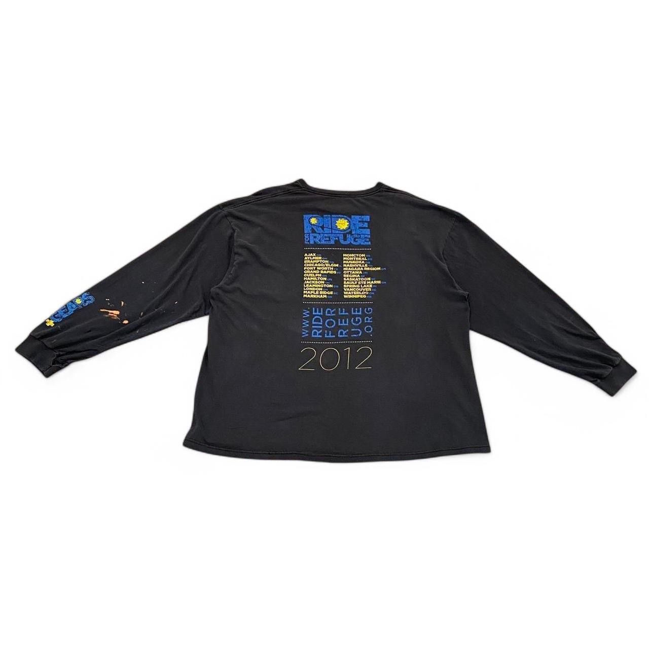 Vintage GRUNGE VINTAGE 90s STYLE FADED GREY GRAPHIC LONGSLEEVE TEE Size US XL / EU 56 / 4 - 6 Thumbnail