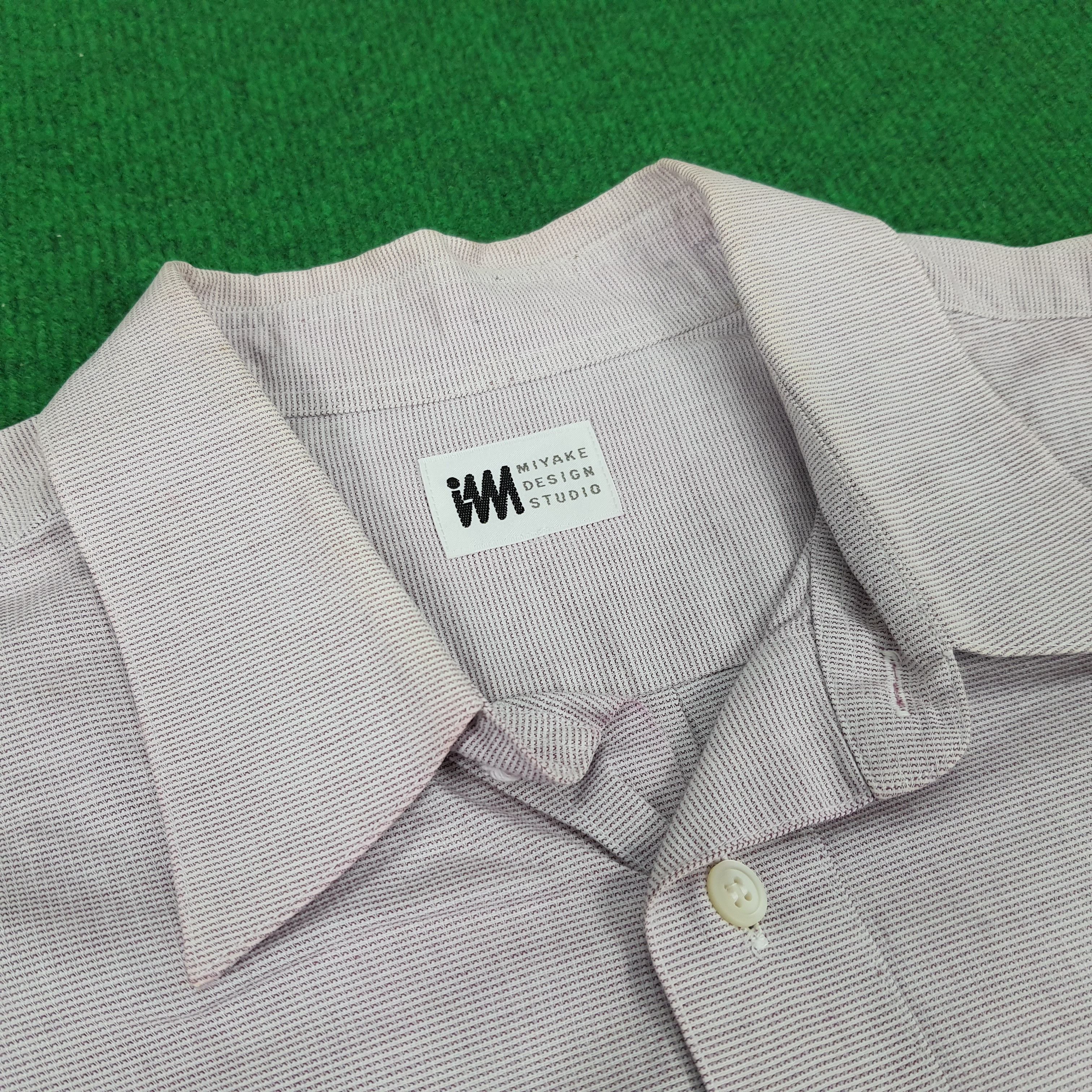 Designer × Issey Miyake × Japanese Brand Vintage IM Issey Miyake Studio Button Up Long Sleeve Shirts Size US L / EU 52-54 / 3 - 2 Thumbnail