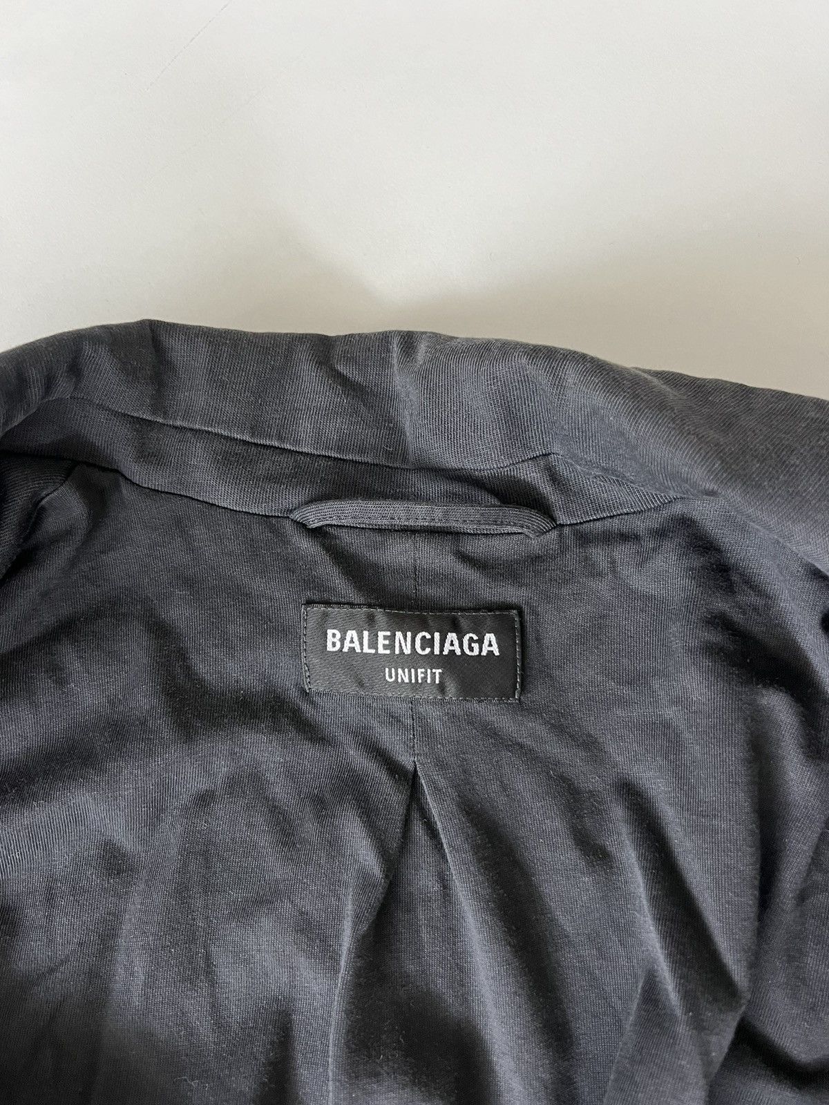 Balenciaga Balenciaga Black Worn Oversized Tailored Blazer Size US XXS / EU 40 - 7 Thumbnail