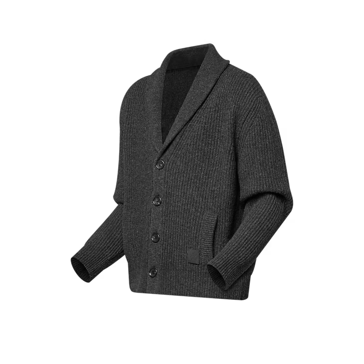 Louis Vuitton Cashmere Blend Shawl Collar Cardigan Size US XS / EU 42 / 0 - 3 Thumbnail