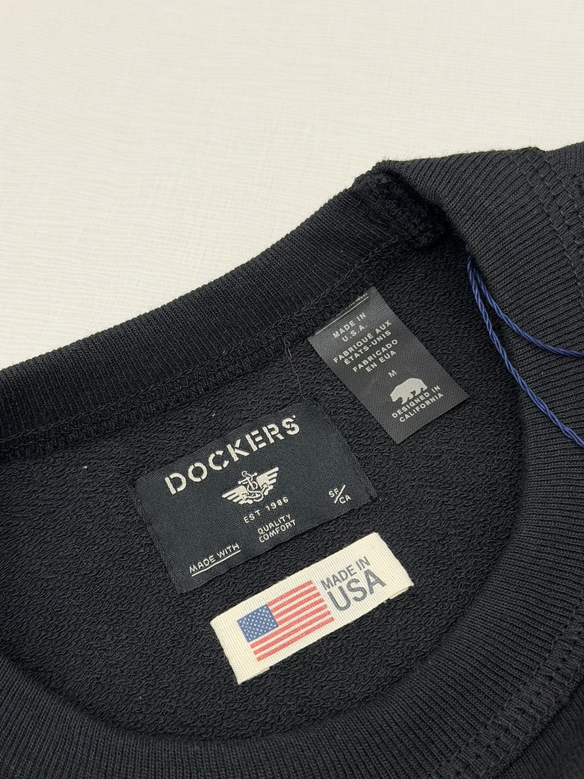 Dockers Vintage 90s Dockers Heavyweight Crewneck DSWT M Made in USA Size US M / EU 48-50 / 2 - 4 Thumbnail
