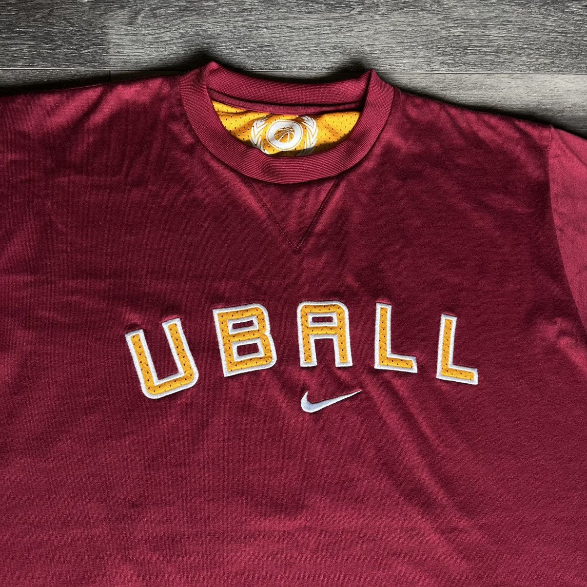 Nike × Vintage Vintage Nike United Ballers UBall Center Swoosh Jersey Tee Size US XL / EU 56 / 4 - 2 Thumbnail