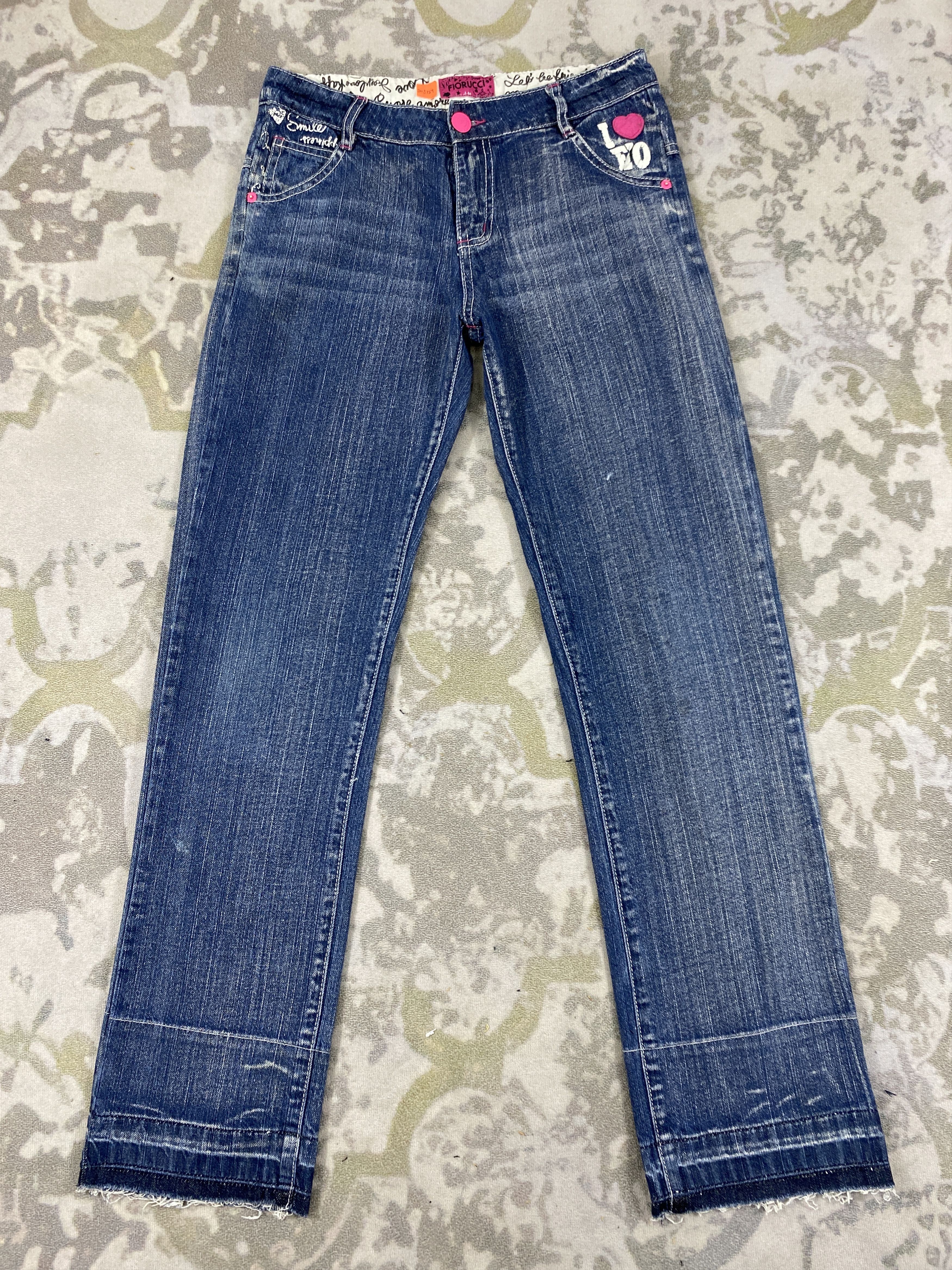 Japanese Brand Blue Vintage Fiorucci Jeans 31x30.5 Denim- JN3759 Size 31" - 1 Thumbnail