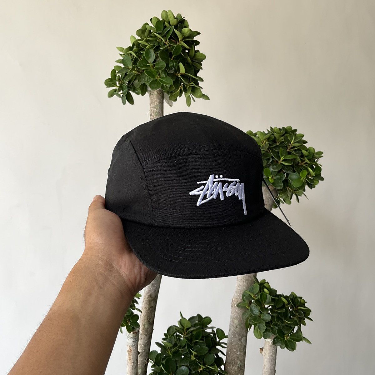 Stussy Stussy Cap Hat Black Size ONE SIZE - 2 Thumbnail