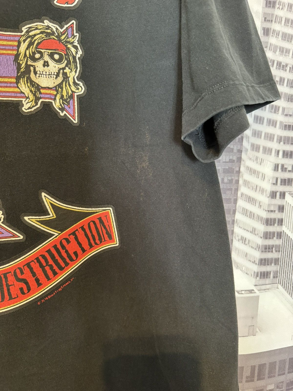 Fear of God 🔥Fear of God Collection 2 Guns N Roses Boxy Tee Black SZ M Size US M / EU 48-50 / 2 - 4 Thumbnail