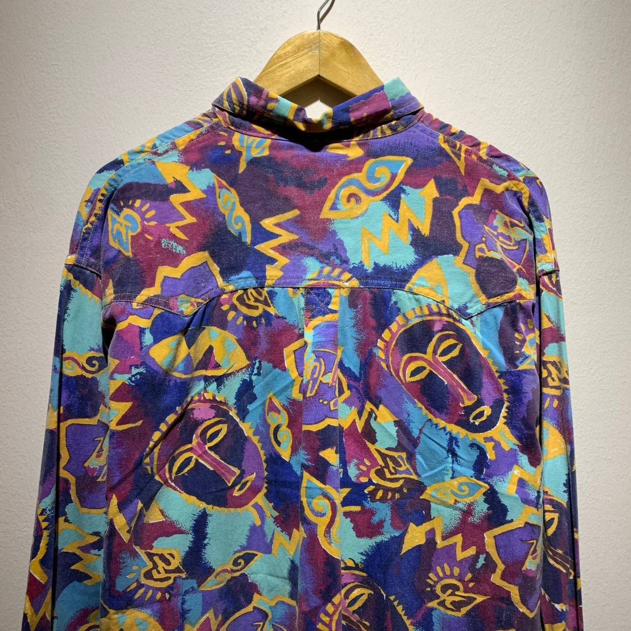 Rip Curl Vintage 90’s Ripcurl Overprint African Geometric Surfwear Size US L / EU 52-54 / 3 - 4 Thumbnail